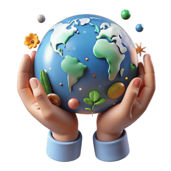 extraordinary modern Hands Holding Globe Environmental Protection Transparent png