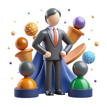 extraordinary modern Leadership Icon Person Leading Group Transparent Background high quality png