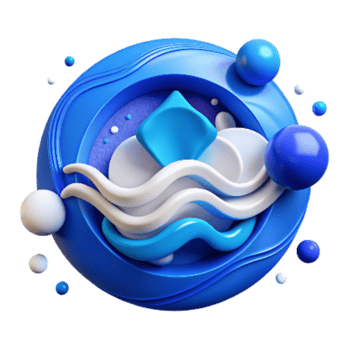 extraordinary classic Ocean Health Symbol Blue Isolated premium png