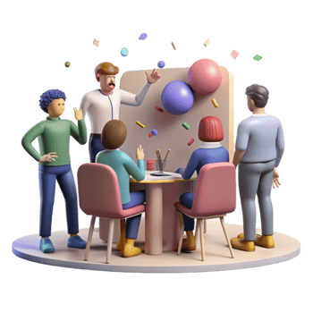 extraordinary artistic Group Silhouette Problem Solving Meeting Transparent Background png