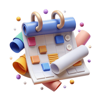 beautiful abstract Project Management Gantt Chart Timeline Transparent exclusive png