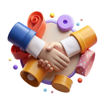 elegant traditional Handshake Partnership Agreement Cutout Transparent Background exclusive png