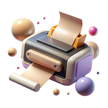 dramatic artistic Laser Printer Toner Cartridge Isolated on Transparent Background high resolution png