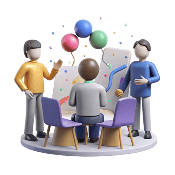 stunning contemporary Group Silhouette Brainstorming Meeting Transparent Background png
