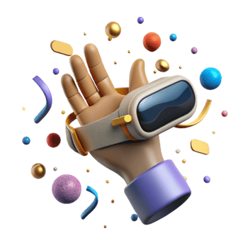 stunning contemporary Realistic Vr Hand Tracking Isolated genuine png