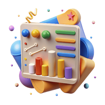 stunning abstract Machine Learning Algorithm Predicting Animal Behavior Colorful Chart Transparent Background detailed png