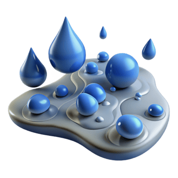 extraordinary traditional Raindrops Falling on River Transparent Background Ripple Effect high quality png