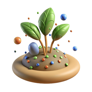 vibrant artistic Plant Growing in Soil Time Lapse Isolated Image authentic png
