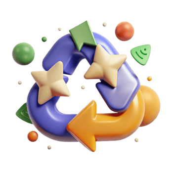 wonderful vintage Reduce Reuse Recycle Symbol Cutout Isolated professional png