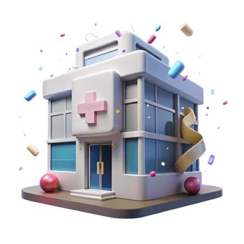extraordinary artistic Hospital Building Exterior White Cutout png
