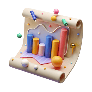 beautiful traditional Market Analysis Perspective Projection Isolated authentic png