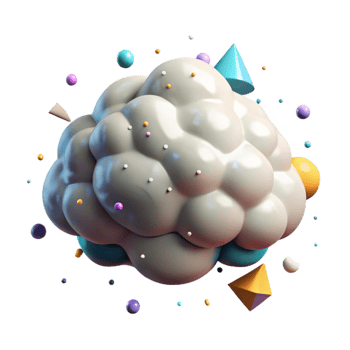 stunning traditional Puffy Cumulonimbus Cloud Isolated Element original png