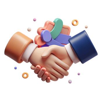 dramatic modern Handshake Partnership Agreement Cutout Transparent Background detailed png