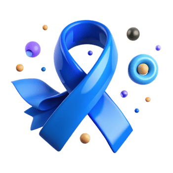magnificent traditional Overfishing Awareness Ribbon Isolated Blue Gradient genuine png