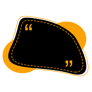 A black and orange cloud with a quote on it png