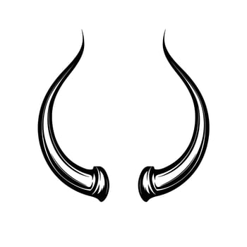 Creative Of Horn Icon Set in HD Quality vector