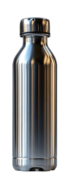 Stainless Bottle Isolated on Transparent Background png