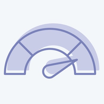 Icon Performance. related to Audit symbol. two tone style. design editable vector