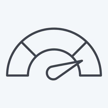Icon Performance. related to Audit symbol. line style. design editable vector