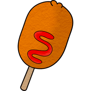 a corn dog png