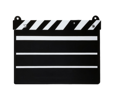 Classic Film Clapperboard A Cinematic Icon png