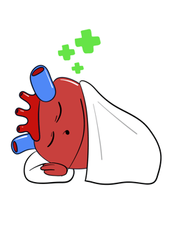 heart sleeping cartoon png