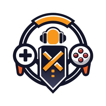 Live minimalist logo design for innovative game streaming platform featuring gaming elements and a bold visual identity vector