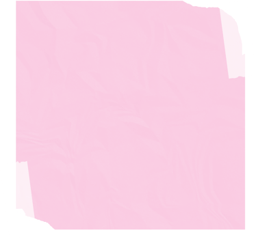 A pink piece of pink crumpled paper with white tape png