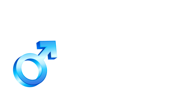 Male gender symbol blue, gender symbol icon arrow up. Transparent background. Copy space. png