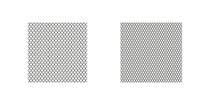 Mesh fence seamless illustration. Meshed barrier texture. vector