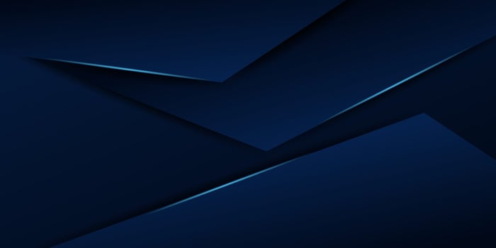 Abstract futuristic dark blue background with light and shadow. Eps10 vector