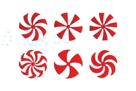 Festive Peppermint Candy Swirl Collections, festive peppermint candy swirl , holiday candy swirl vector