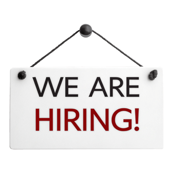 We Are Hiring isolated on Transparent Background png