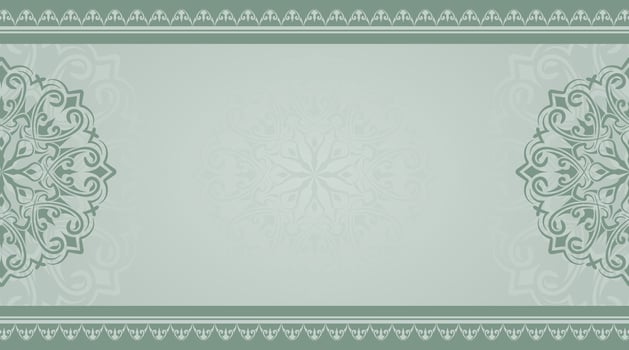 Simple background mandala, beautiful soft color vector