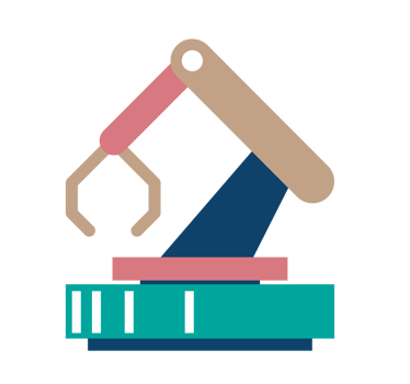 Industrial Robotic Arm png