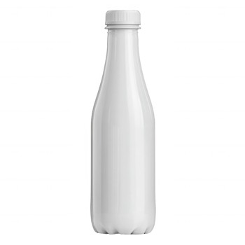 A clear bottle designed for beverages, featuring a sleek and minimalist style. Ideal for showcasing various drinks or for use in food-related themes. png