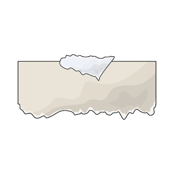 illustration of ripped paper vector