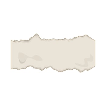 illustration of blank torn paper vector