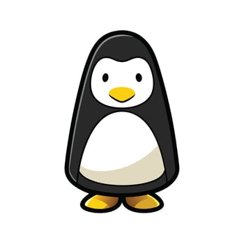 Penguin Bedside Lamp vector