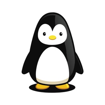 Penguin Lamp Design vector