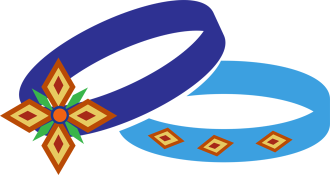 These colorful Mexican-inspired bracelets feature png