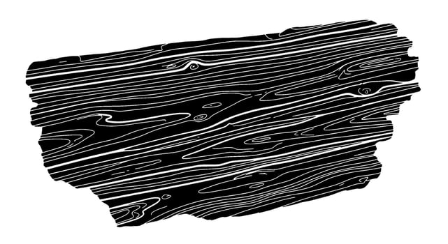 Irregular Black and White Wood Grain Texture vector
