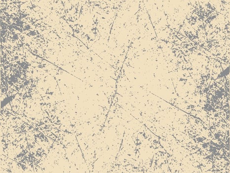 Vintage Paper Texture Background Grunge Cracks Dust Particles Retro Style vector