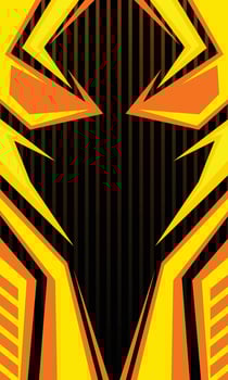 Modern background of sublimation sports jersey design vector