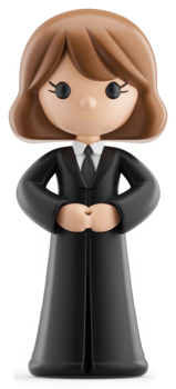 Formal figurine of a businesswoman in a suit. png