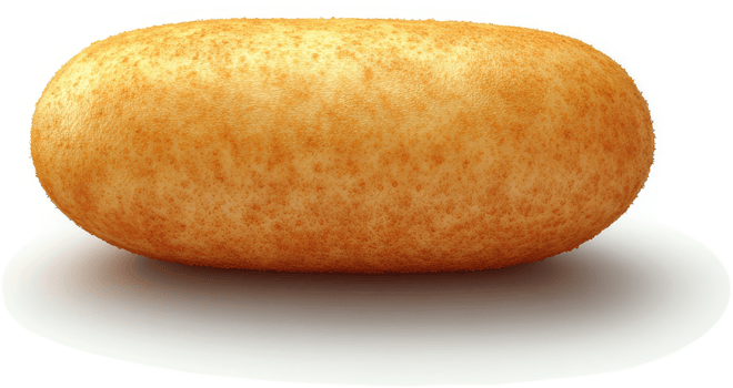 A light-brown, oblong, crispy food item. png