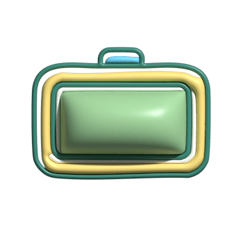 Modern 3D Bath Soap Icon Personal Care and Bathing Essentials Design png