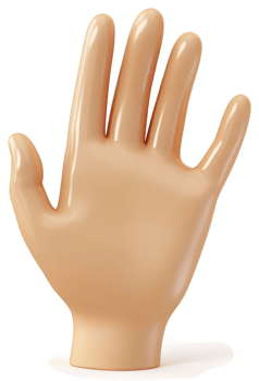 A light peach-toned human hand is depicted. png