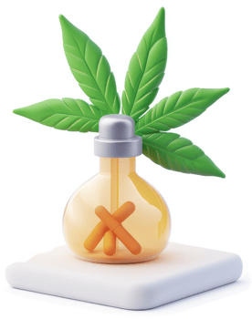 Cannabis products for medicinal purposes. png