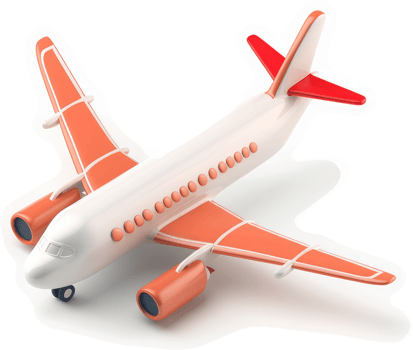 Simplified illustration of a passenger jet. png